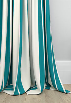 The British Stripe Co. Edward, Blackpool No.1 - Made to Measure Curtains